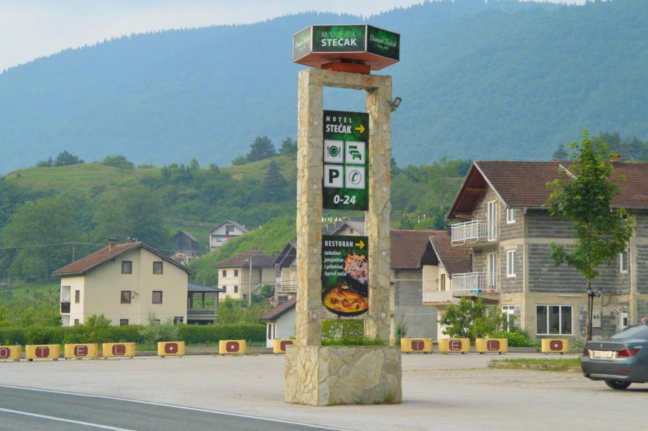Motel Stecak Jajce Exteriör bild